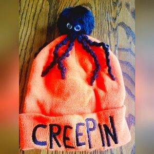 Nwot creepin spooky beanie